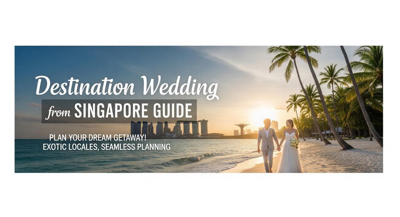 Couple exchanging vows at a clifftop destination wedding ceremony overlooking the ocean