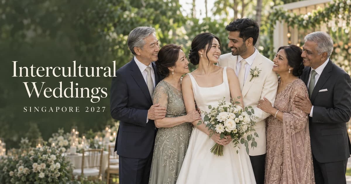 Intercultural Weddings guide hero image for Singapore weddings