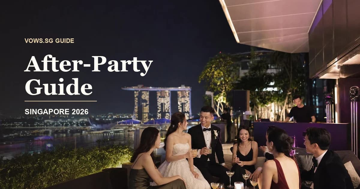 After-Party Guide guide hero image for Singapore weddings