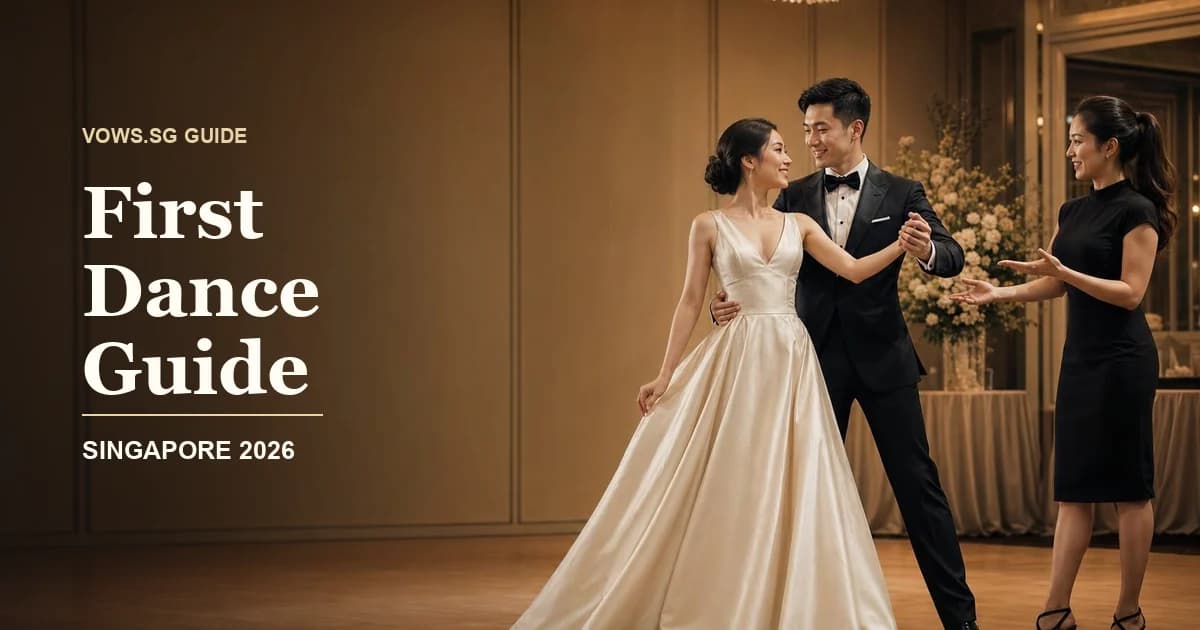 First Dance Guide guide hero image for Singapore weddings