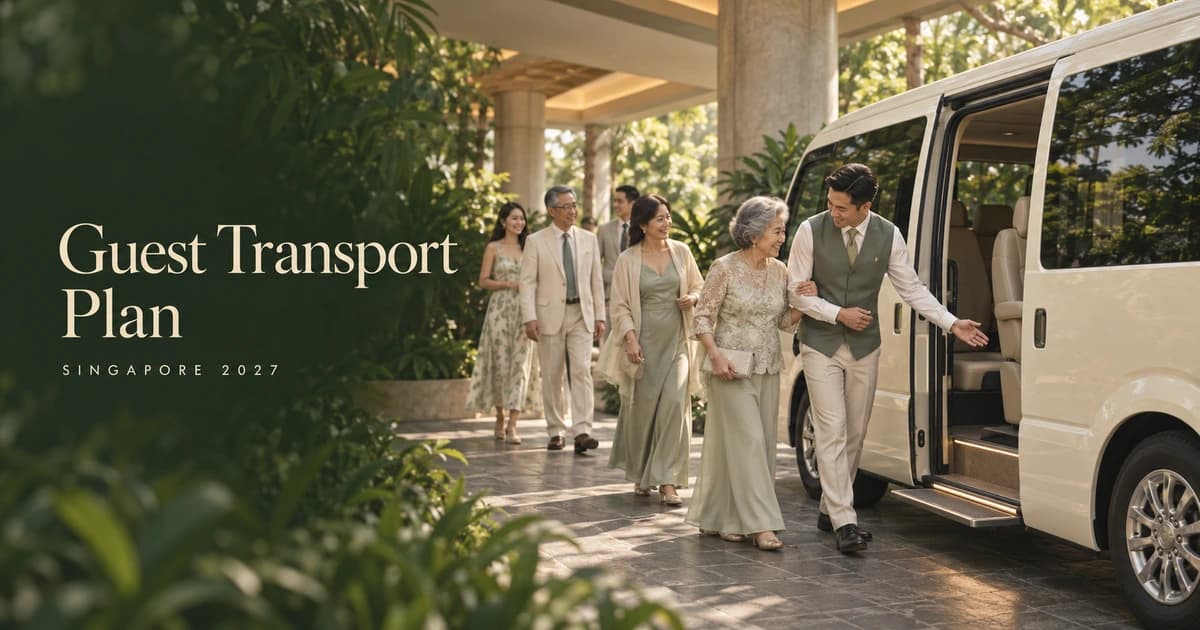 Guest Transport Plan guide hero image for Singapore weddings