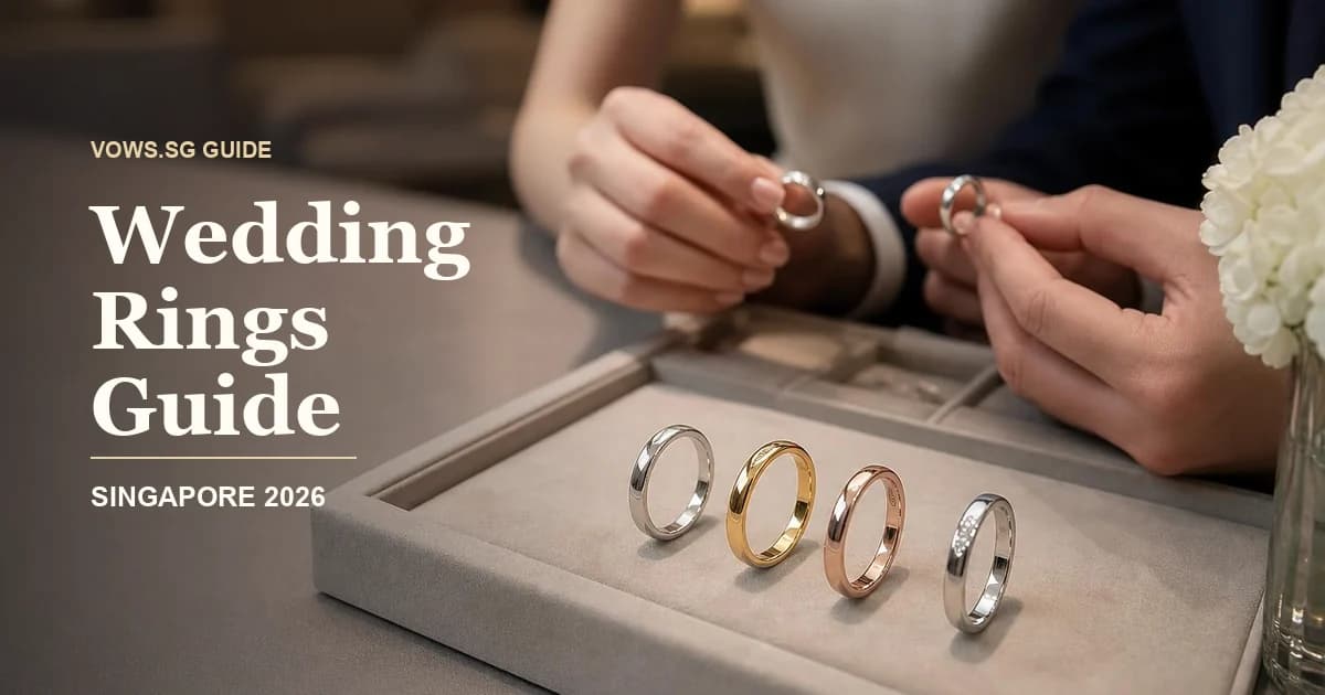 Wedding Rings Guide guide hero image for Singapore weddings