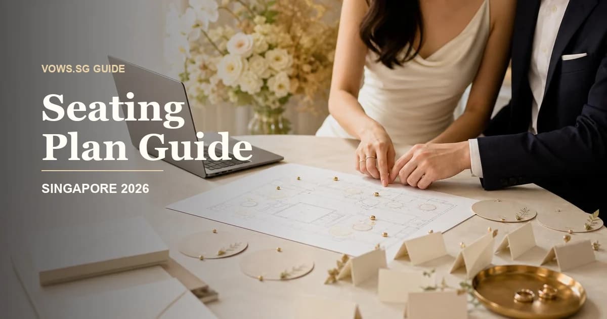 Seating Plan Guide guide hero image for Singapore weddings