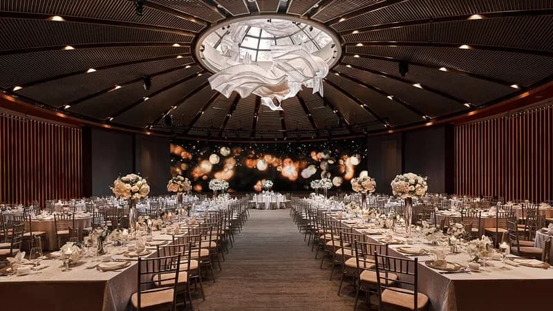 Capella Singapore wedding venue